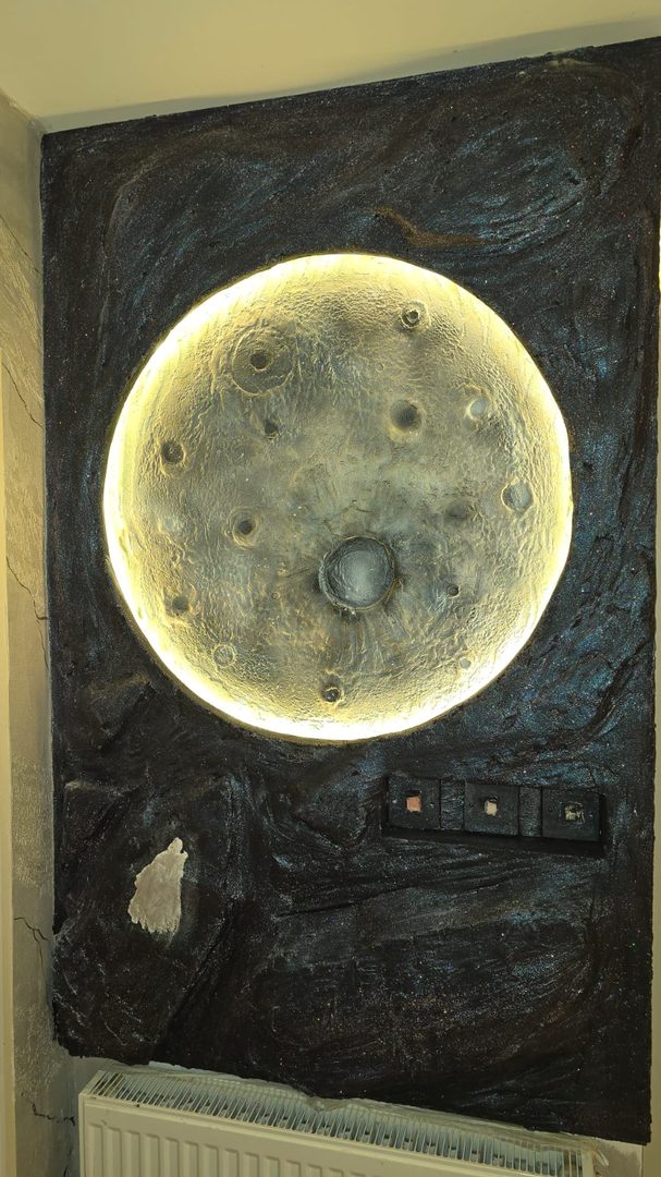 Decorative ceiling finish